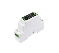 TUOPUONE Convertidor aislado galvánico TTL a RS232 de montaje en riel, comunicación dúplex completo, a prueba de rayos y antisobretensión, convertidor serie TTL