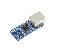 TUOPUONE Convertidor UART a Ethernet de 2 canales compatible con Raspberry Pi/Arduino/STM32 módulo de transmisión transparente de puerto serie integrado Ethernet MAC y capas Phy