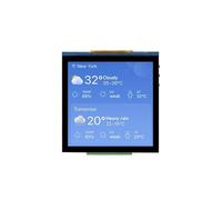 TUOPUONE ESP32-S3 - Placa de desarrollo de pantalla de 4 pulgadas 480 × 480 Procesador LX7 de doble núcleo de 32 bits hasta 240 MHz de frecuencia con antena integrada, ESP32 con pantalla sin control