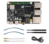 TUOPUONE Luck-Fox Aura - Placa de desarrollo Linux de alto rendimiento, procesador Rockchip RV1126B de cuatro núcleos de 1.6 GHz, potencia informática de 3 tops, codificación y decodificación 4K, 2 GB