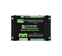 TUOPUONE Módulo de entrada/salida digital Ethernet industrial de 8 canales, protocolo Modbus RTU/TCP, soporta fuente de alimentación PoE, con varios circuitos de aislamiento y protección