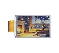 TUOPUONE Pantalla de papel electrónico a todo color Spectra 6 (E6) de tinta E cruda de 3.6 pulgadas, 600 × 400 píxeles, comunicación SPI, opcional para placa de conductor estándar HAT+, pantalla de