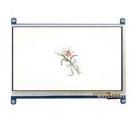 TUOPUONE Pantalla táctil capacitiva LCD de 7 Pulgadas (B) Compatible con Raspberry Pi 4B / 3B+ / 3A+ /Zero 2 W Resolución 800×480 Interfaz de Pantalla HDMI Bajo Consumo de energía