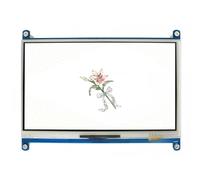 TUOPUONE Pantalla táctil resistiva LCD de 7 pulgadas compatible con Raspberry Pi 4B / 3B+ / 3 Zero 2 W 1024 × 600 Resolución HDMI Interfaz IPS Panel Varios Sistemas Soporte
