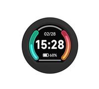 TUOPUONE Placa MCU RP2040 compatible con Raspberry Pi con acelerómetro LCD redondo de 1 pulgada y sensor giroscopio con carcasa de metal CNC