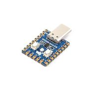 TUOPUONE RP2350-Zero-CM Mini placa de desarrollo, doble núcleo y arquitectura doble, puerto macho tipo C integrado, módulo castellado, 12 máquinas de estado de E/S programables (PIO)