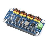 TUOPUONE Servocontrolador Hat Compatible con Raspberry Pi Interfaz I2C de 16 Canales y 12 bits Cabezal Recto Integra regulador de 5 V Viene con recursos de Desarrollo y Manual