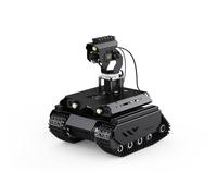 TUOPUONE UGV Beast Open-Source Off-Road Tracked AI Robot Compatible with Raspberry Pi 4B Dual Controllers All-Metal Body Computer Vision with RPi4B and Pan-Tilt Module