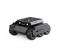 TUOPUONE UGV Rover Open-Source 6 Wheels 4WD AI Robot Compatible with Raspberry Pi 4B / Raspberry Pi 5 Dual Controllers All-Metal Body Computer Vision Without RPi5 and Pan-Tilt Module