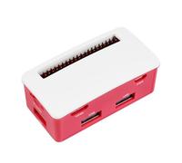 TUOPUONE USB HUB Box Compatible con Raspberry Pi Zero/Zero 2W/Zero W/Zero WHS 4X Puertos USB 2.0 Superficie Pulida sin Brillo Bien diseñado Agradable a Prueba de Polvo