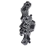 Tuore Circuito trasero, placa electrónica de 6 pines con práctico modelo ABS de alta resistencia para vehículos (derecha)