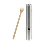 TUOREN Tubo Wah Wah de aluminio con mazo de madera pequeño Wah Wah Instrumento de percusión manual Juego de tubos de afinación