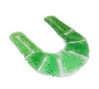 Tuoservo Almohada de enfriamiento reutilizable Gel almohadillas de enfriamiento calor y frío cuello almohada (verde)