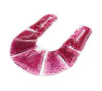 Tuoservo Almohadillas de enfriamiento reutilizables de gel de almohada de enfriamiento calor y almohada de cuello frío (púrpura)