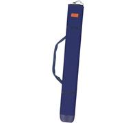 Tuoservo Bolsa de paraguas de pesca con cierre elástico, plegable, con correa para el hombro, organizador de lona para senderismo, cañas de pescar, redes de pesca, paraguas de pesca, Blue, 130cm Blue,