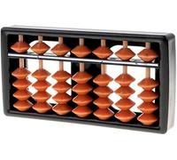 Tuoservo Calculadora Soroban Abacus para niños de 7 dígitos 10,5 x 6,5 x 1,5 cm