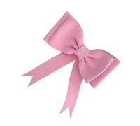 TUOYDJA Arco Grande,Lazo Gigante 2 Piezas De Decoraciones For Tartas con Lazos Grandes Y Coloridos Cumpleaños, Fiestas, Bodas Postres(Pink)