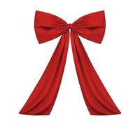 TUOYDJA Arco Grande,Lazo Gigante Pajarita De Cinta Satén For Decoración Pared, Lazo Gigante, Grande Colgar, Fiesta Cumpleaños, Fondo(Red)