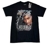 Tupac - T-Shirt # L Unisex Black # All Eyez Homage