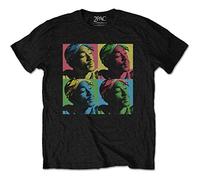 Tupac - T-Shirt # M Black Unisex # Pop Art