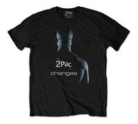 Tupac - T-Shirt # S Unisex Black # Changes