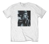 Tupac - T-Shirt # S Unisex White # Changes Side Photo