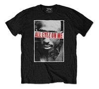 Tupac - T-Shirt # Xl Black Unisex # All Eyez