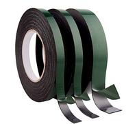 TUPARKA 30M Negro Cinta de Doble Cara, Cinta de Montaje Impermeable para Automóviles Placas de Matrícula,10 m cada Rollo