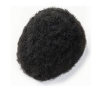 Tupé de pelo para hombres Sistema de reemplazo de cabello 10*8 for hombres, piezas de cabello de encaje completo, prótesis de cabello, unidades de cabello, Base de 4mm, Afro Curl, peluquín for hombres