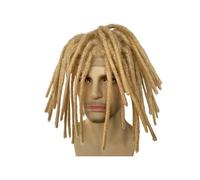 Tupé para hombre Extensiones Afro Dreadlock con base de encaje completo, peluquín for hombres y mujeres, extensiones Loc 0,6 cm, cabello humano Tupé para hombre(613,8 inches)