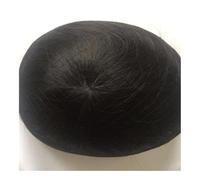 Tupé para hombre Sistema de reemplazo de cabello invisible for hombres: unidad de tupé negro de 8 x 10 pulgadas for un estilo y confianza sin esfuerzo Pelucas