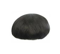 Tupé para hombre Tupé for hombres, prótesis de cabello humano, unidades mono, combinado con piezas PU detrás Tupé para hombre(8x10)