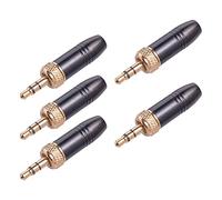 Tuperoymse - Toma de audio de 3,5 mm con cable de rosca interna M6 para