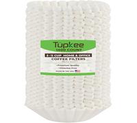 Tupkee filtros de café 8-12 tazas, estilo cesta, papel blanco, filtro de café sin cloro, 1400 unidades
