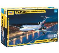 Tupolev Tu-154 Aeronave Rusa 1:144 Kit De Modelo De Plástico ZVEZDA