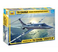 TupolevTu-134 Ubl "Crusty-B" Training Avión 1:144 Plástico Modelo Kit Zvezda