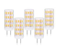 Tupolife GY6.35 LED Regulable Bombillas 12V 3W Blanco Cálido 3000K, reemplazo GY6.35/G6.35 30W-35W Halógeno Pin Base Bombilla, 350LM AC/DC 12-24V, 5 piezas