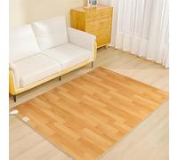 TUPOSTAR Alfombrilla Calefactora PortáTil, Almohadilla TéRmica Antideslizante, Impermeable, Alfombrilla TéRmica De Calentamiento RáPido, para Casa/Oficina,03,50 * 60cm