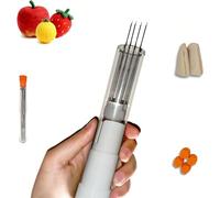 TUPOSTAR Kit De MáQuina EléCtrica para Fieltrar con Aguja, Herramienta EléCtrica para Fieltrar Lana, Aguja FáCil De Cambiar, MáQuina para Fieltrar con Aguja, para Pintar con Lana,Blanca