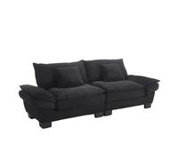 TUPOSTAR Loveseat, Sofá Modular Moderno, Sofá De 2 Plazas para Sala, Dormitorio Y Apartamento, Muebles CóModos, CojíN Tapizado De Doble Capa,02