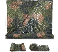 TUPOSTAR Malla De Camuflaje, Rollo De Lona De Camuflaje, Rollos De Malla A Granel, Lona De Camuflaje con Visera, para Refugio De Caza, CumpleañOs Y Fiestas,03,7x16m