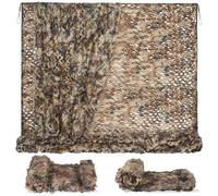 TUPOSTAR Malla De Camuflaje, Rollo De Lona De Camuflaje, Rollos De Malla A Granel, Lona De Camuflaje con Visera, para Refugio De Caza, CumpleañOs Y Fiestas,06,6x9m