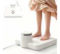TUPOSTAR Secador Corporal Completo para DespuéS De La Ducha, Secador Corporal con CalefaccióN Y Sensor De Temperatura, para BañO, Hotel, Hogar, Gimnasio Y Piscina,Blanca
