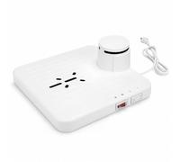 TUPOSTAR Secador De Cuerpo Completo para DespuéS De La Ducha, Aire Caliente Y FríO De 2 Velocidades, Secador EléCtrico Manos Libres, Ideal para BañO, Hogar Y Hotel,Blanca