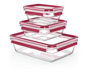 Tupper - Tefal N1050910 MasterSeal, Hermético, Cristal, Transparente