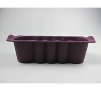 Tupperware 30122 Easyplus Moule en silicone pour gâteau, forme de vague, mauve, 1,5 L