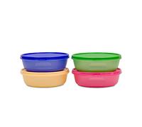Tupperware Cuenco de plástico (1000 ml, multicolor), 4 piezas, multicolor