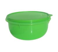 Tupperware Cuenco para mezclar ensalada Maximilian con tapa, barra de ensalada, masa de levadura Peng (verde, 3,0 litros)