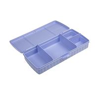 Tupperware Fiambrera con división + cuchara de ketchup