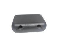 Tupperware Fiambrera con separación XXL (negro y rojo)